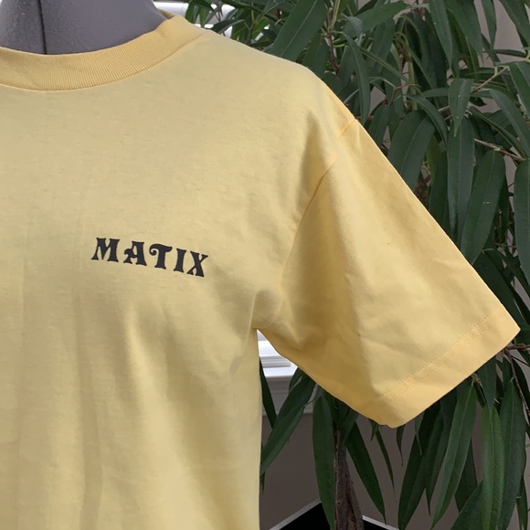 Matix Yellow unisex T-Shirt - Picture 3 of 11